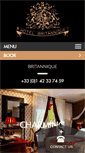 Mobile Screenshot of hotel-britannique.fr